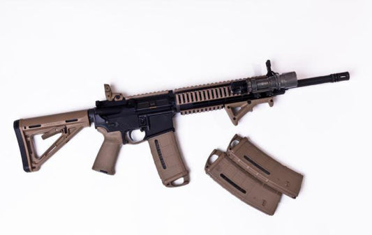 AR-15 rifle showcasing advanced features and design, illustrating reasons to buy AR-15