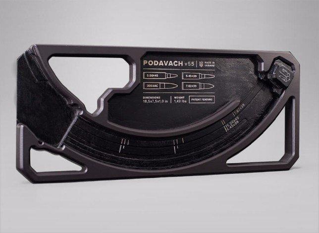 Podavach speed loader review featuring the sleek black design and loading mechanism details