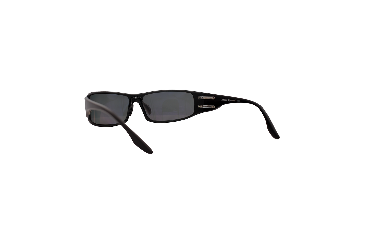 Fugitive TAC Military — Black Aluminum / Polarized Gray Lenses