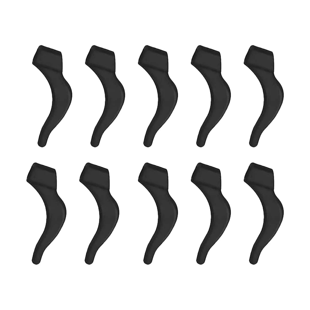 Silicone Ear Grips for Eyewear — 10-Pack