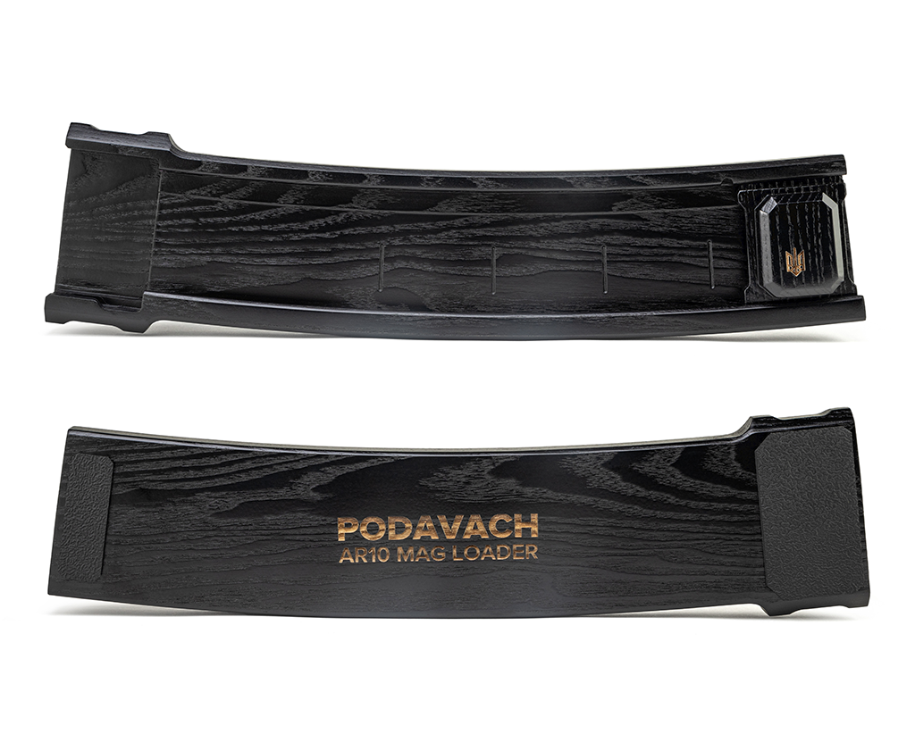 Podavach hardwood AR10 magazine speed loader for easy and efficient magazine loading
