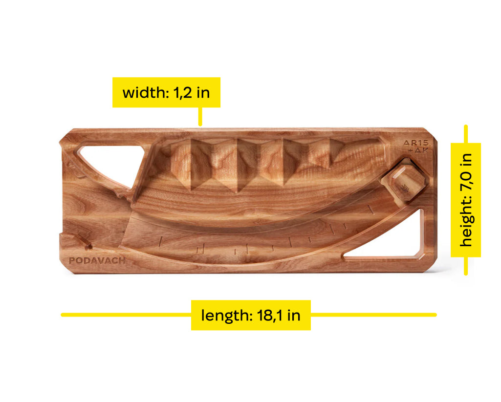 Podavach Hardwood Universal Gun Magazine Loader for Easy Loading of AR15 Magazines
