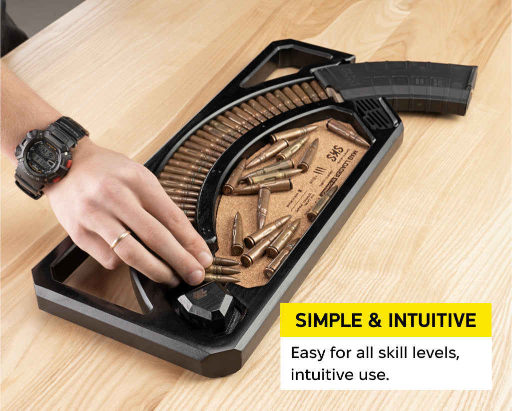 Podavach U-LOADER for SKS magazine speed loader with easy and intuitive design for all skill levels