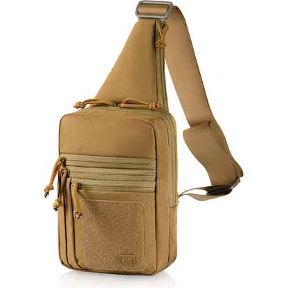 M-Tac Tactical Bag Shoulder Chest Pack with Sling & Loop Panel