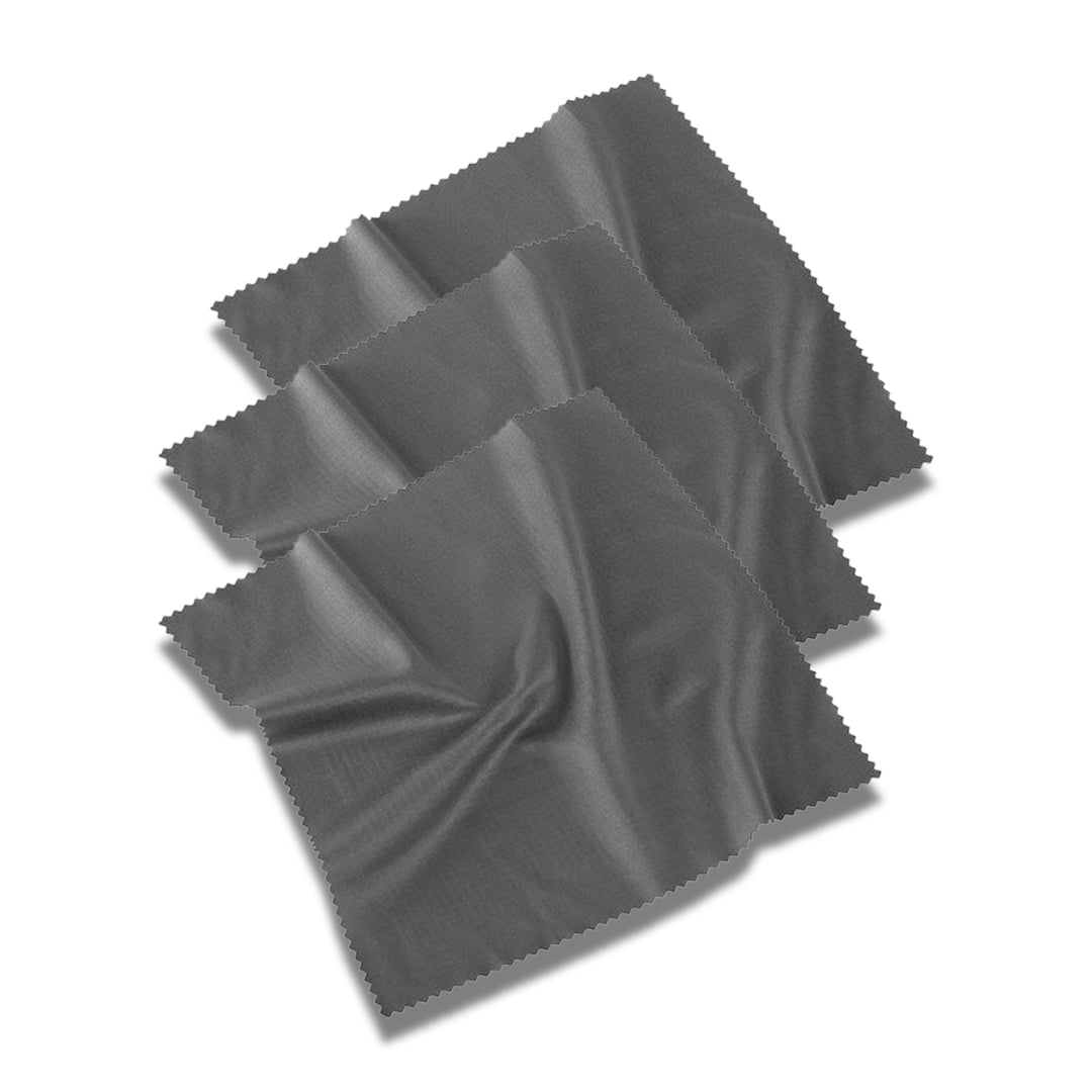 Microfiber Eyewear Cleaning Cloths — 3-Pack