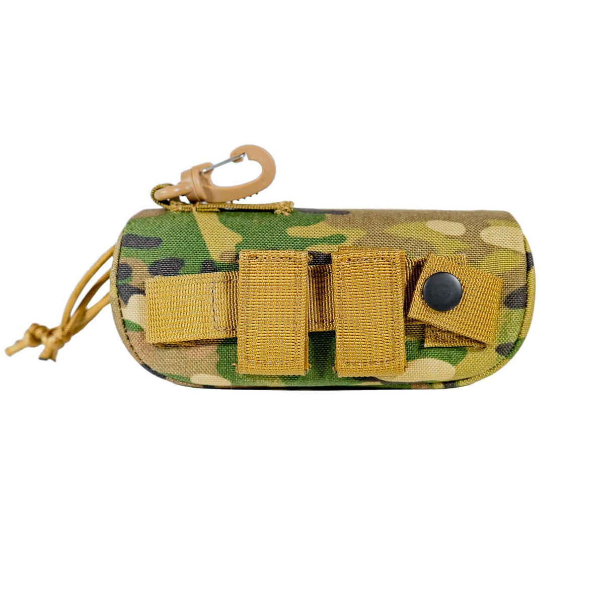 MUCITUP Tactical MOLLE Eye Pro Case 1000D Nylon Sunglass Hard Shell Pouch