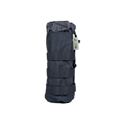 MUCITUP MUCTAC MOLLE Water Bottle Holder 500D Nylon Pouch – Black, Camo, Khaki