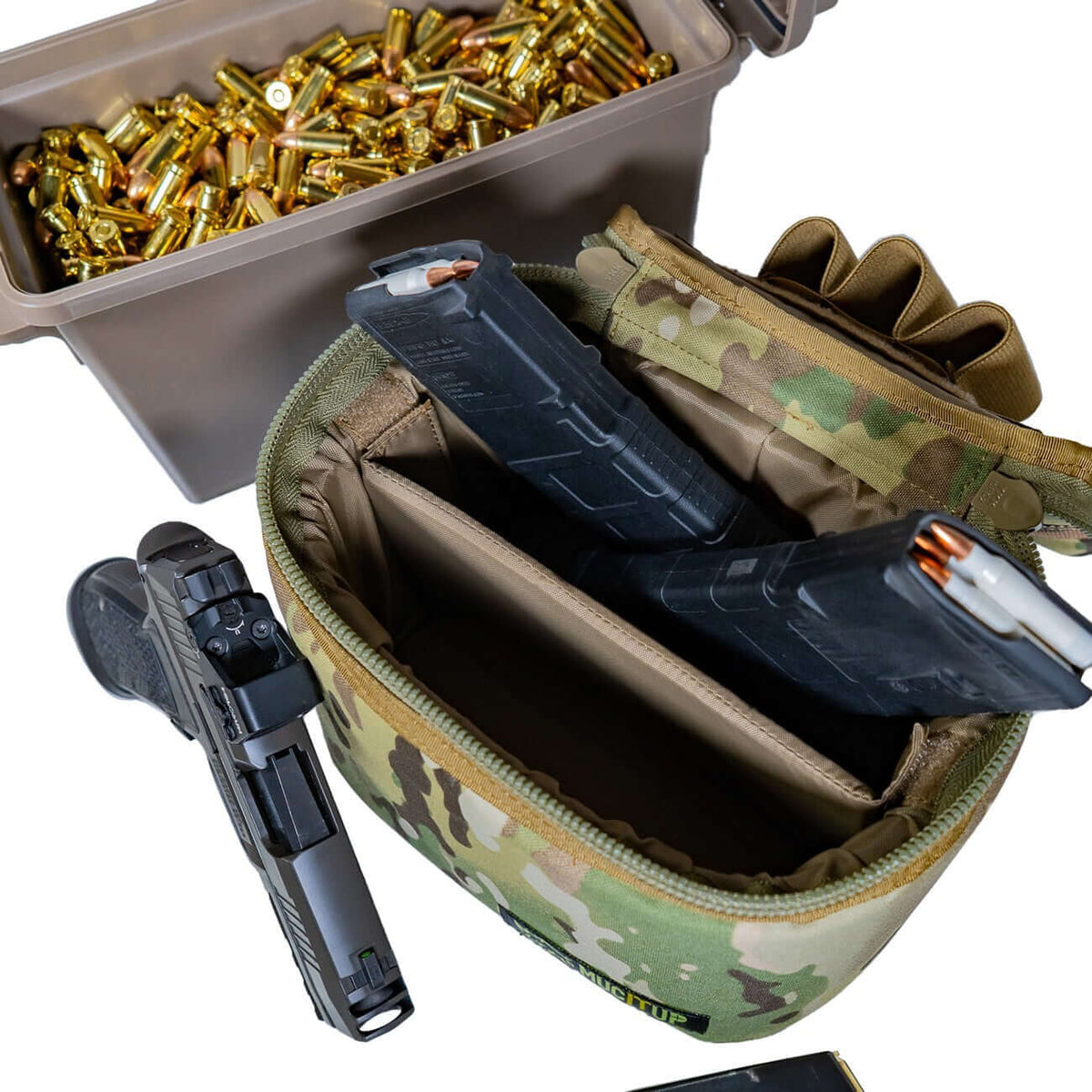 MUCITUP MUCTAC Dump Bag 1000D Nylon Multi-use Case with Mag & Gear Storage