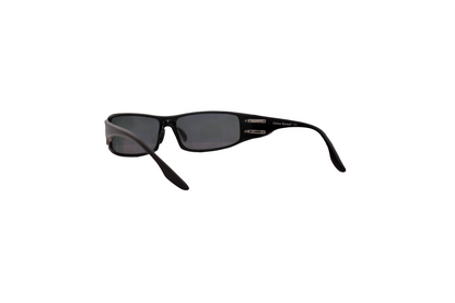 Fugitive TAC Military — Black Aluminum / Polarized Gray Lenses