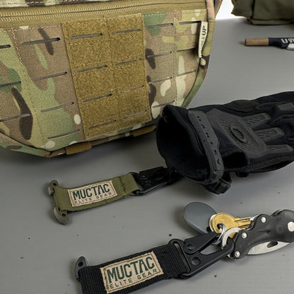 MUCITUP MUCTAC MOLLE Keychain/Glove Clip – Fits All True-Fit MOLLE Rigs & Duty Belts
