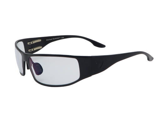 Fugitive TAC Military — Black Aluminum / Polarized Gray Lenses