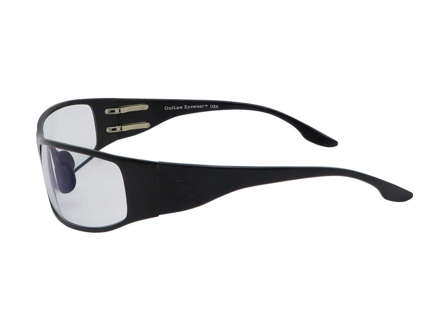 Fugitive TAC Military — Black Aluminum / Polarized Gray Lenses
