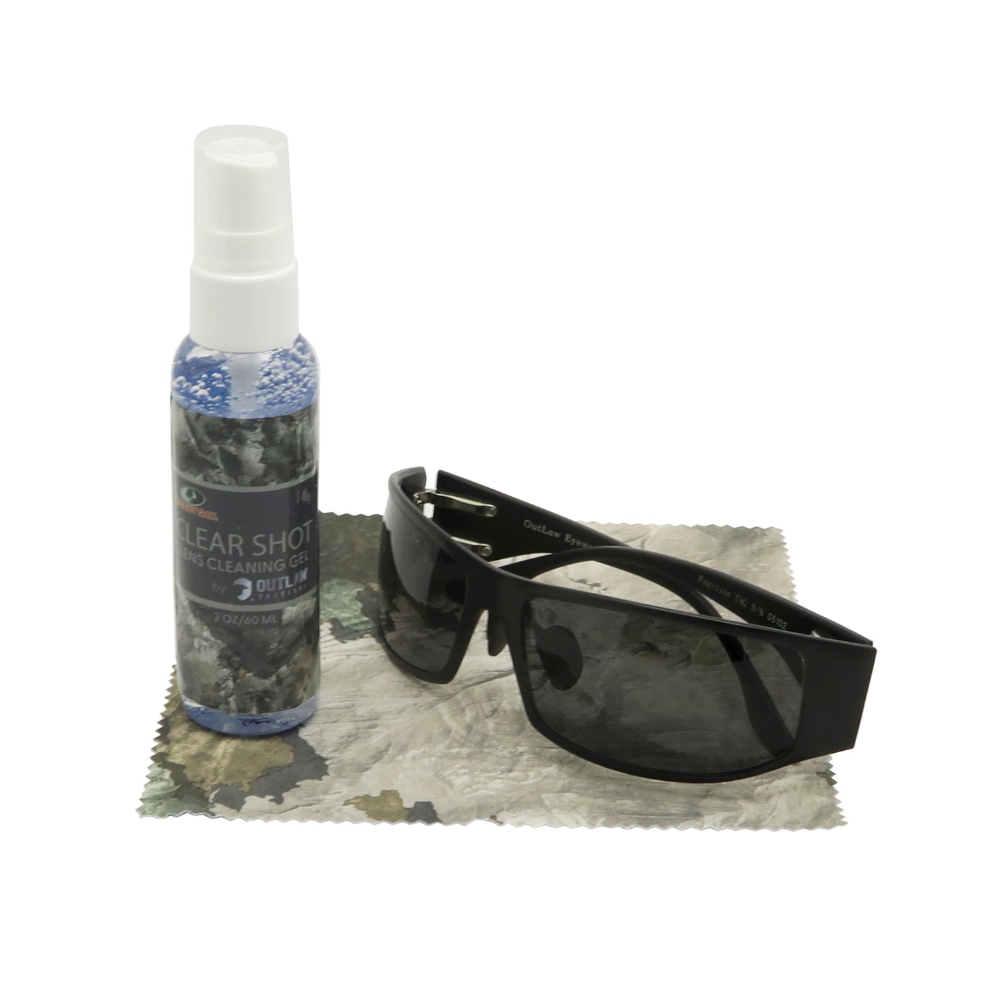 Mossy Oak ClearShot Lens Cleaner Spray — 4-Pack (2 oz each)