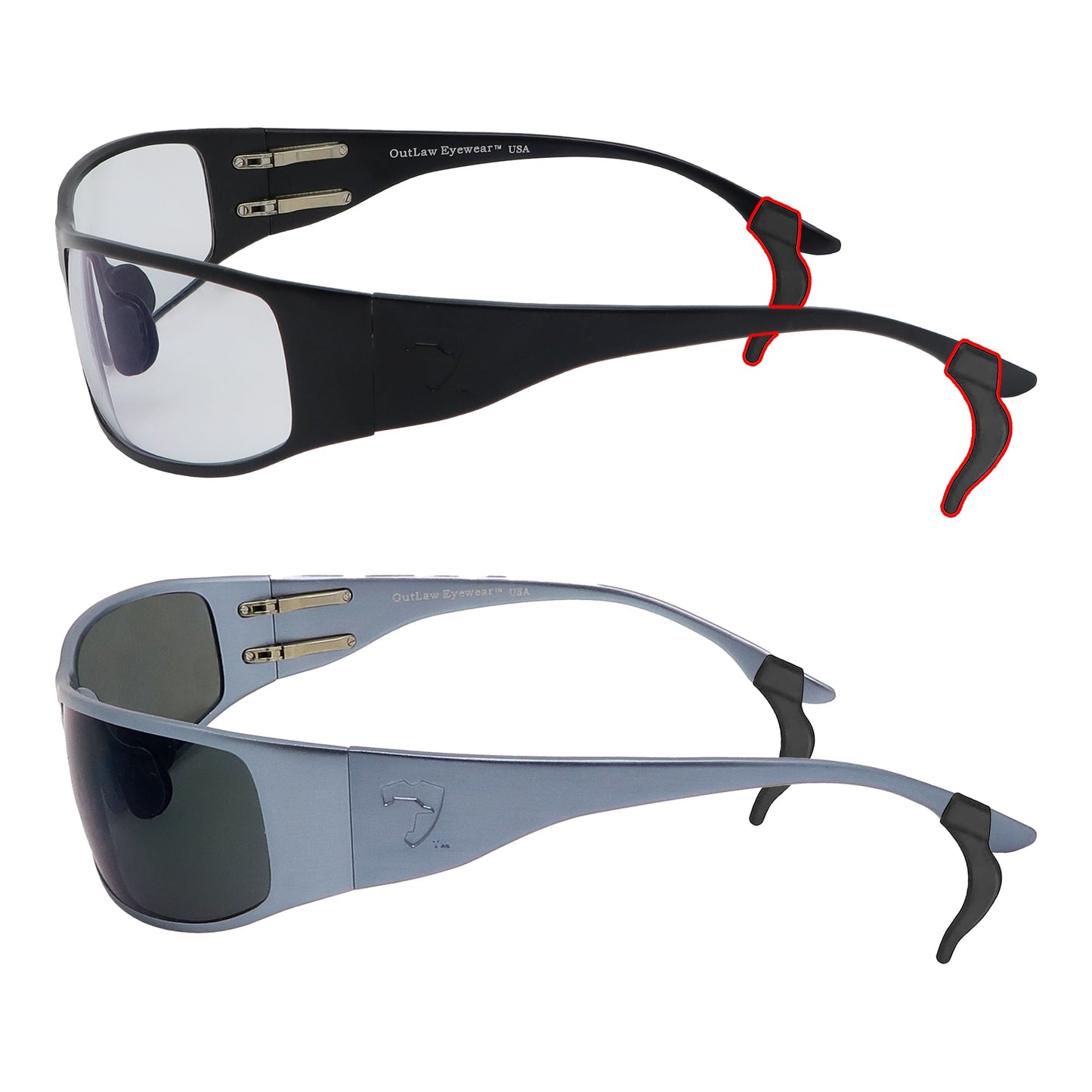 Silicone Ear Grips for Eyewear (Pair)