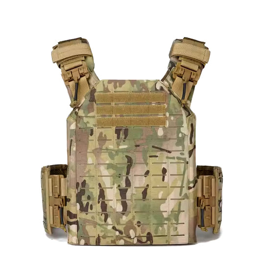 MUCTAC Plate Carrier 10x12 – 1050D Nylon – Quick Release – Laser Cut MOLLE – Texas