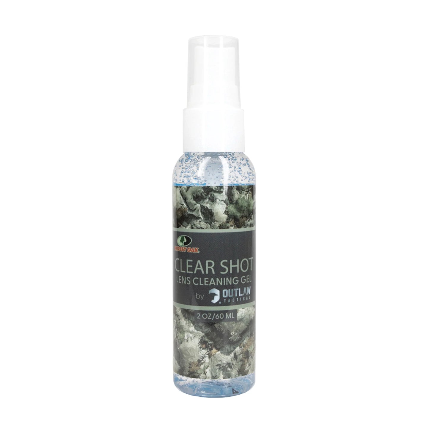Mossy Oak ClearShot Lens Cleaner Kit — Spray + Microfiber Cloth