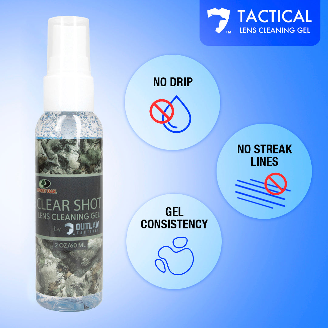 Mossy Oak ClearShot Lens Cleaner Spray — 2 oz