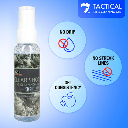 Mossy Oak ClearShot Lens Cleaner + Anti-Fog Spray Bundle