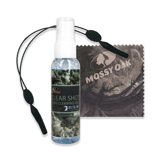Mossy Oak ClearShot Complete Kit — Spray, Cloth & Retaining Cord