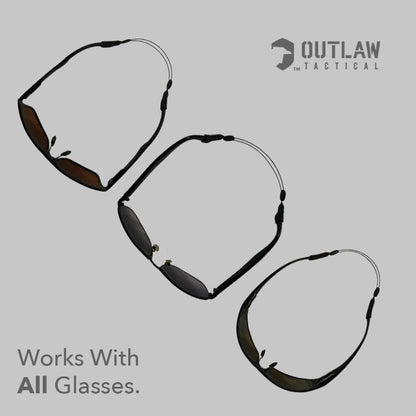 Tactical Eyewear Retaining Cord + Ear Hook Grips