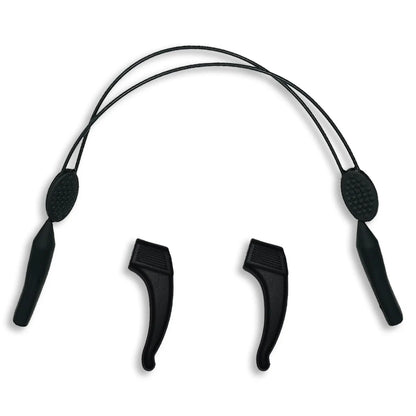 Tactical Eyewear Retaining Cord + Ear Hook Grips