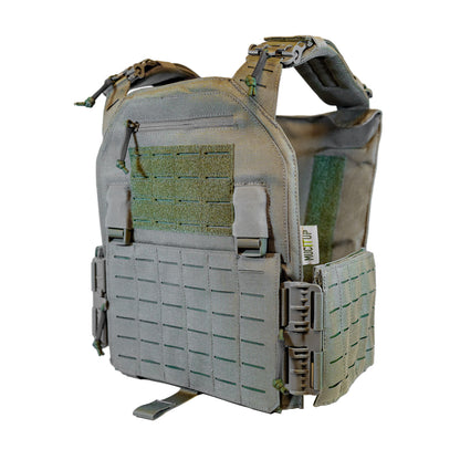 MUCTAC Plate Carrier 10x12 – 1050D Nylon – Quick Release – Laser Cut MOLLE – Texas