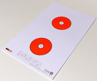 EZ2C Targets #1: Paper Shooting Targets 11”x17” USA MADE