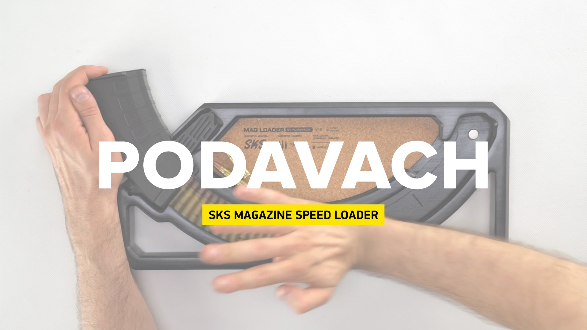 Load video: Speed Load Your SKS Magazines with Podavach Mag Loader: Fast and Reliable