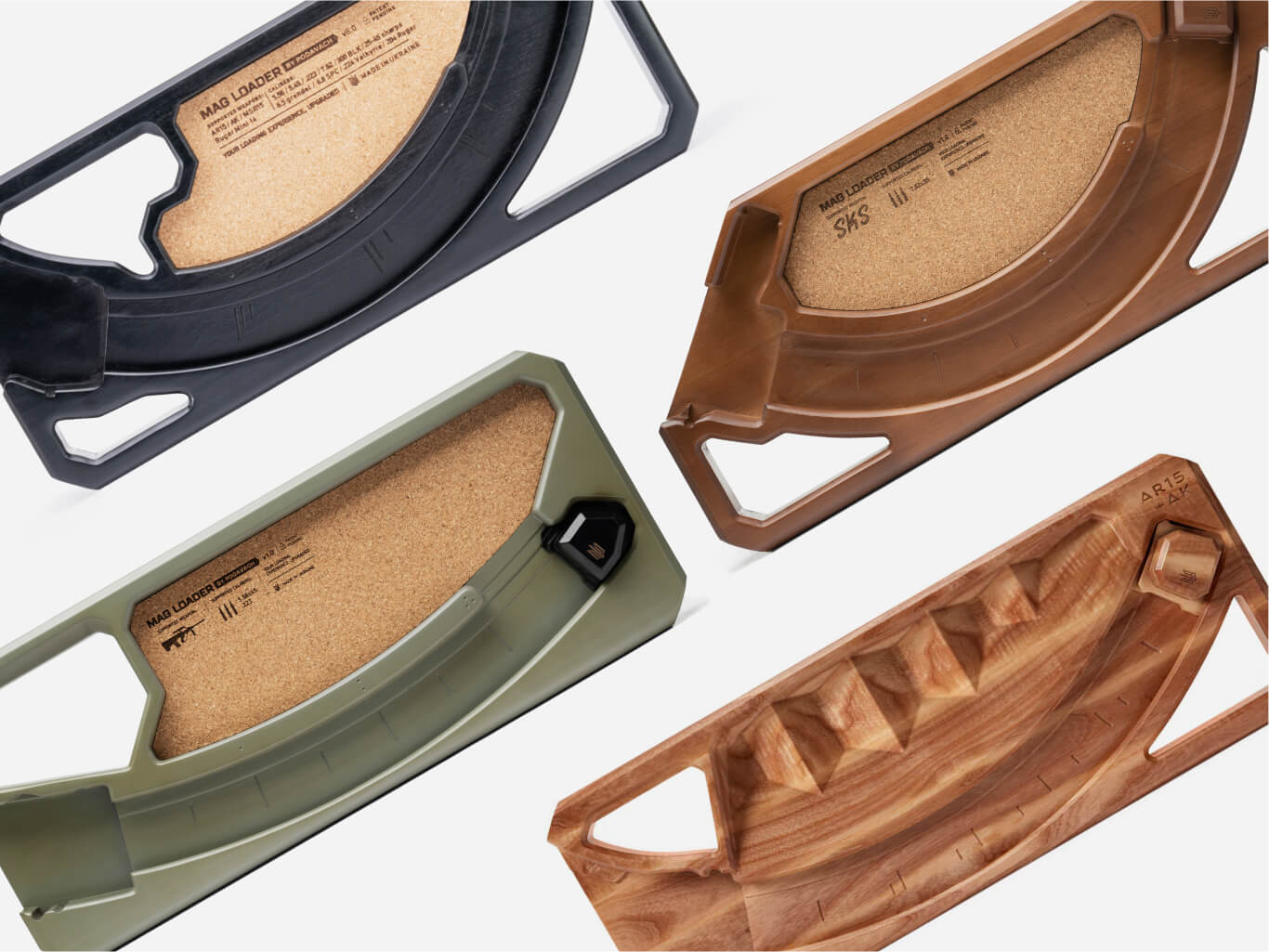 Podavach mag loader lineup — AR15/AK, SKS and multi-platform speed loaders