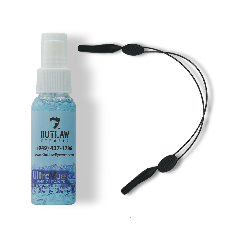 Tactical Lens Cleaning Gel + Retaining Cord Combo