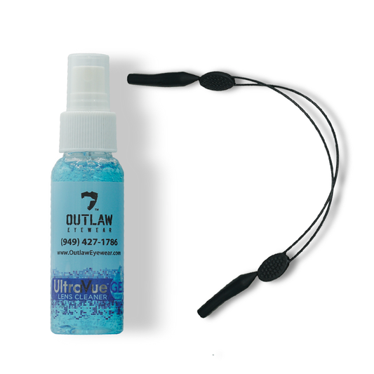 Tactical Lens Cleaning Gel + Retaining Cord Combo
