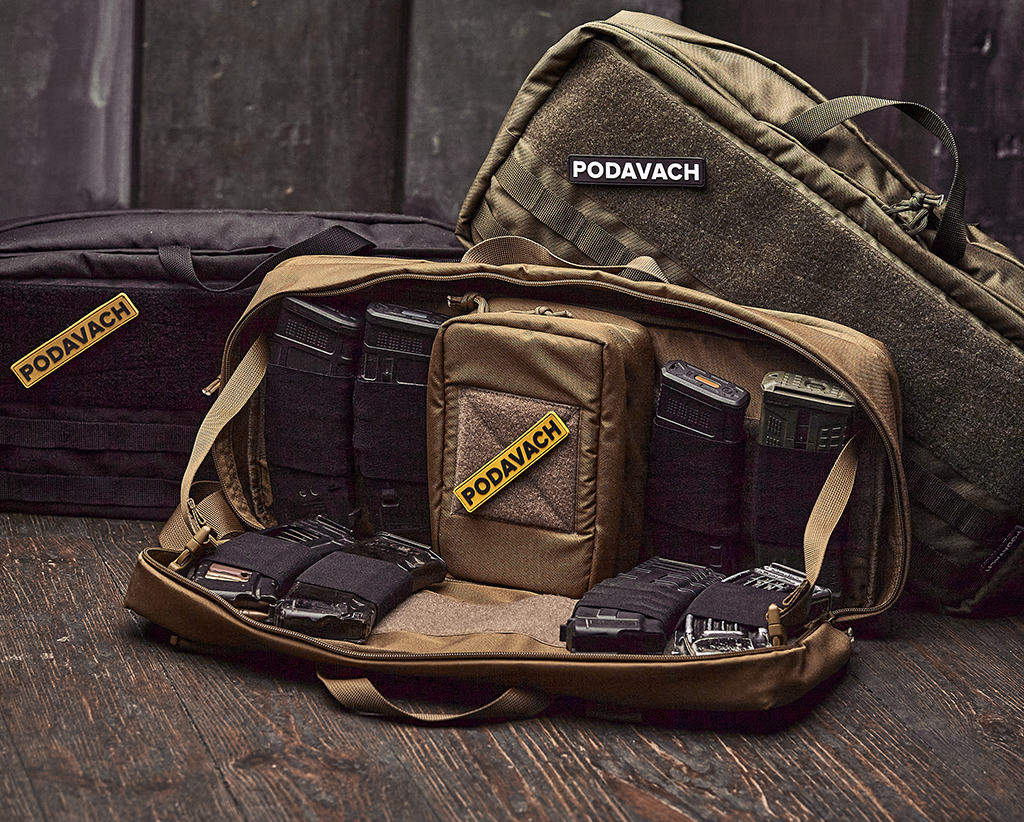 Full Range Bundle — Ammo Bag with Velcro in use at the range