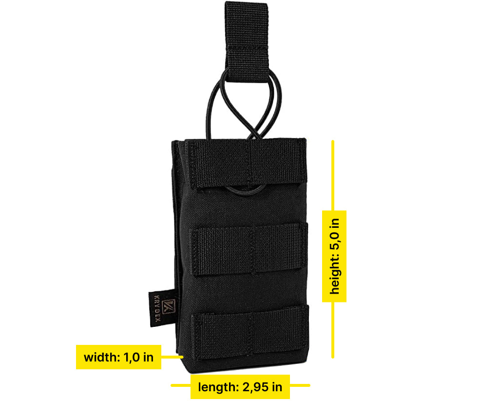 Single Mag Pouch with MOLLE Strap