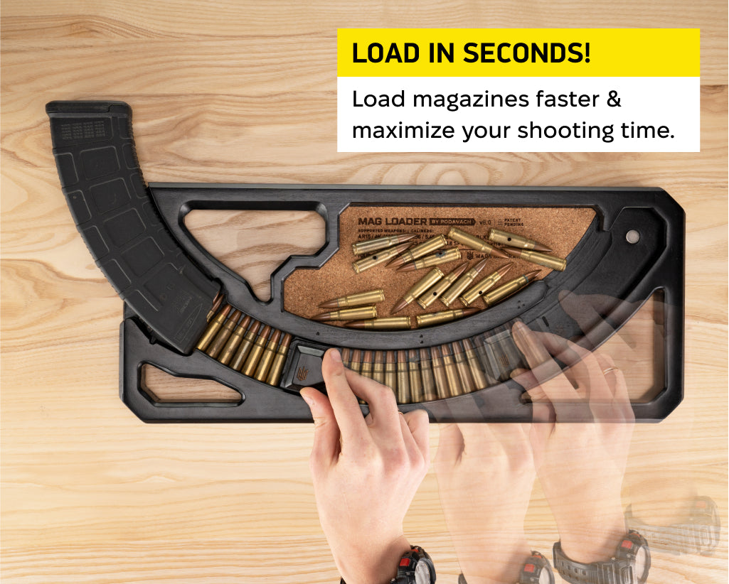 U-LOADER AK + AR15 Speed Loader for Quick Ammo Loading | Podavach