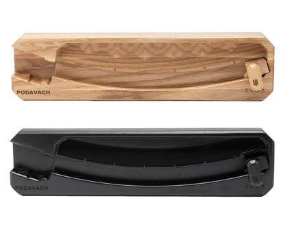 Podavach Hardwood Magazine Loaders in Wood and Black for CZ Scorpion EVO3 speed loader