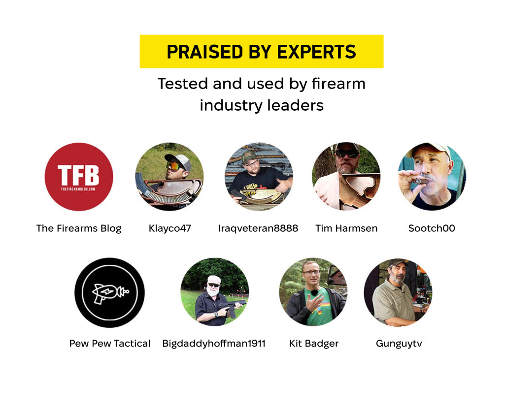 Steyr AUG magazine loader praised by experts and tested by top firearm industry leaders