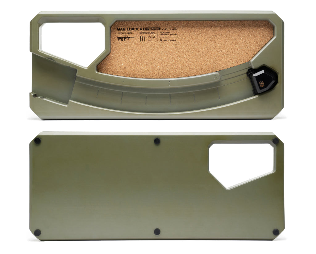Steyr AUG magazine loader by Podavach for easy and efficient ammunition loading