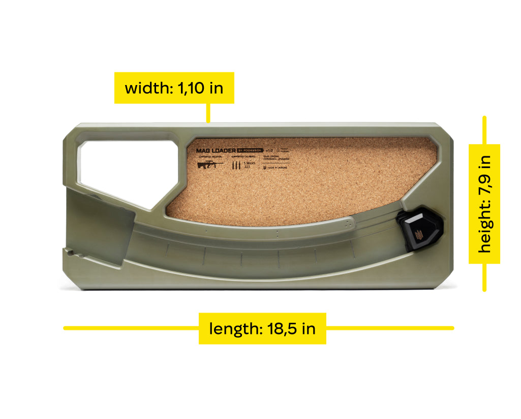 Steyr AUG magazine loader from Podavach, designed for efficient and quick magazine loading