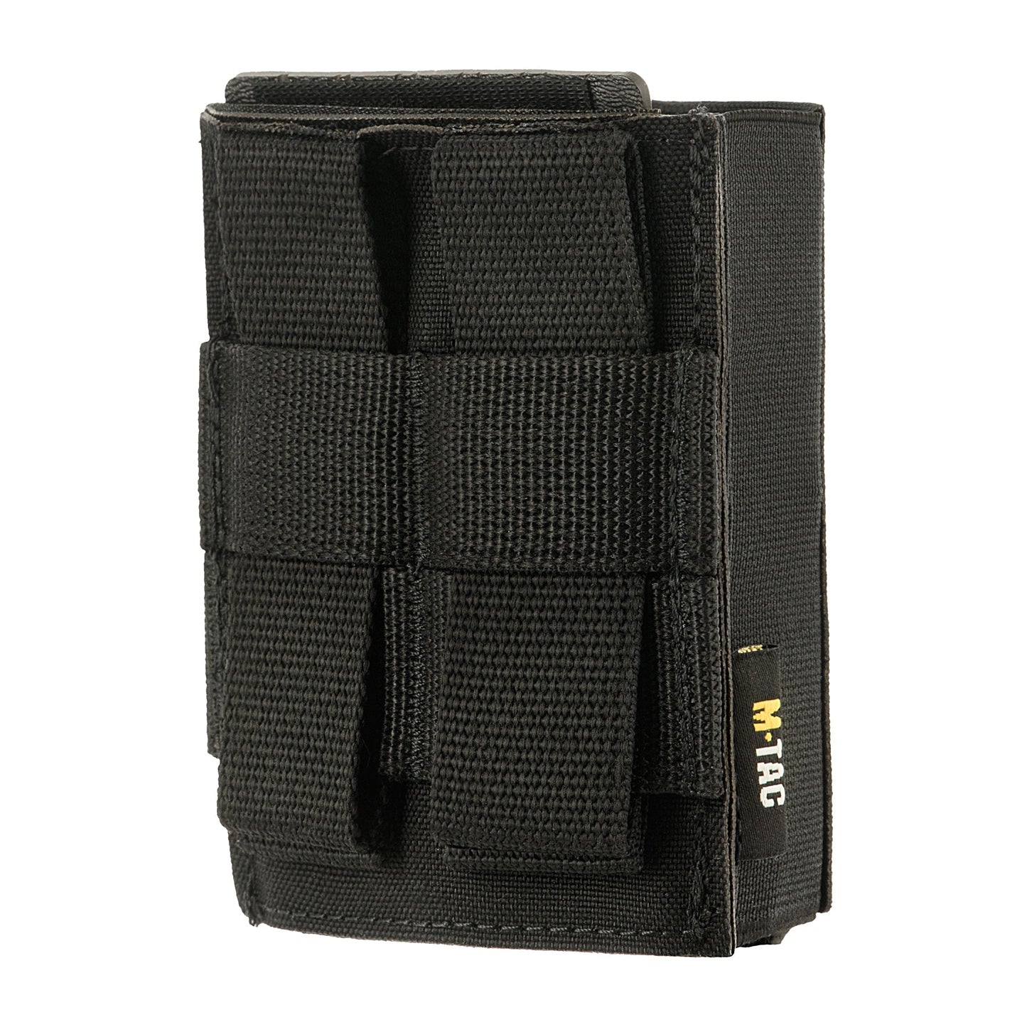 M-Tac elastic laser-cut mag pouch (Black) with rifle magazine — Perfect Belt bundle